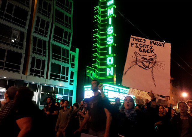 Trump Protest in SF