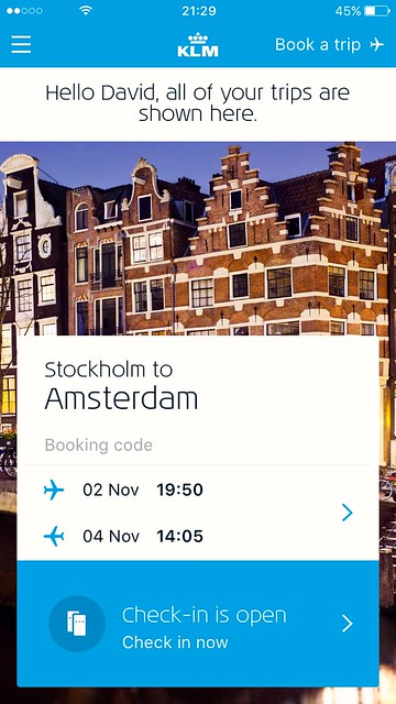 KLM Amsterdam Schiphol airpor