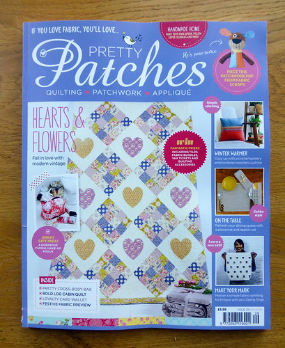 Hearts & Patches Tilda Quilt (Pretty Patches Nov16)