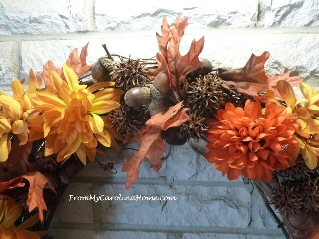 Harvest Wreath at From My Carolina Home