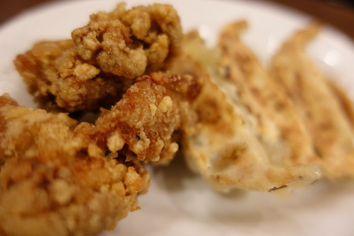 fried chicken & dumpling