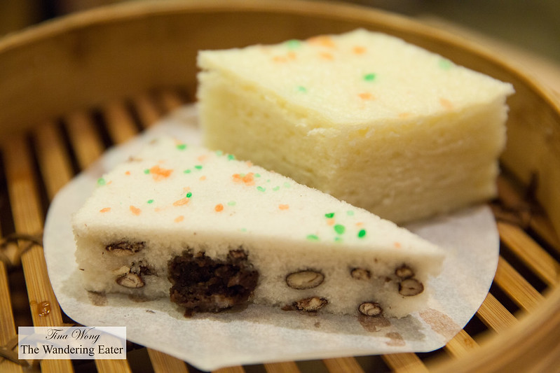 Red Bean Rice Cake & Steamted layer cake