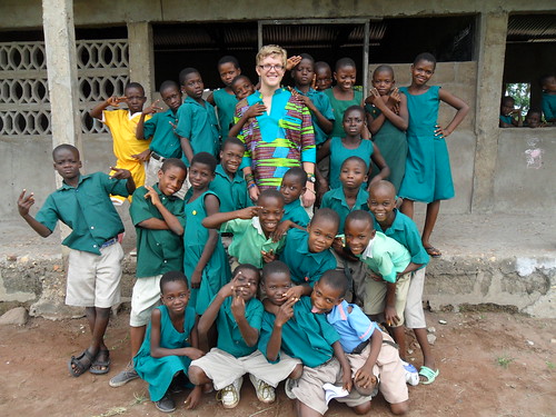 My class in Ghana
