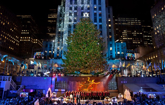 The 2012 Rockefeller Center Christmas Tree Lighting