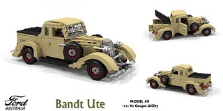 Ford 1933 Model 40 V8 Coupe-Utility (Bandt Ute)