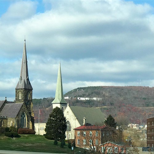 Two churches, Cumberland, MD