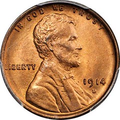 1914-D Lincoln Cent obverse