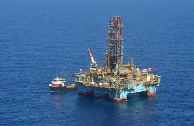 photo of the Maersk Developer in Gulf of Mexico