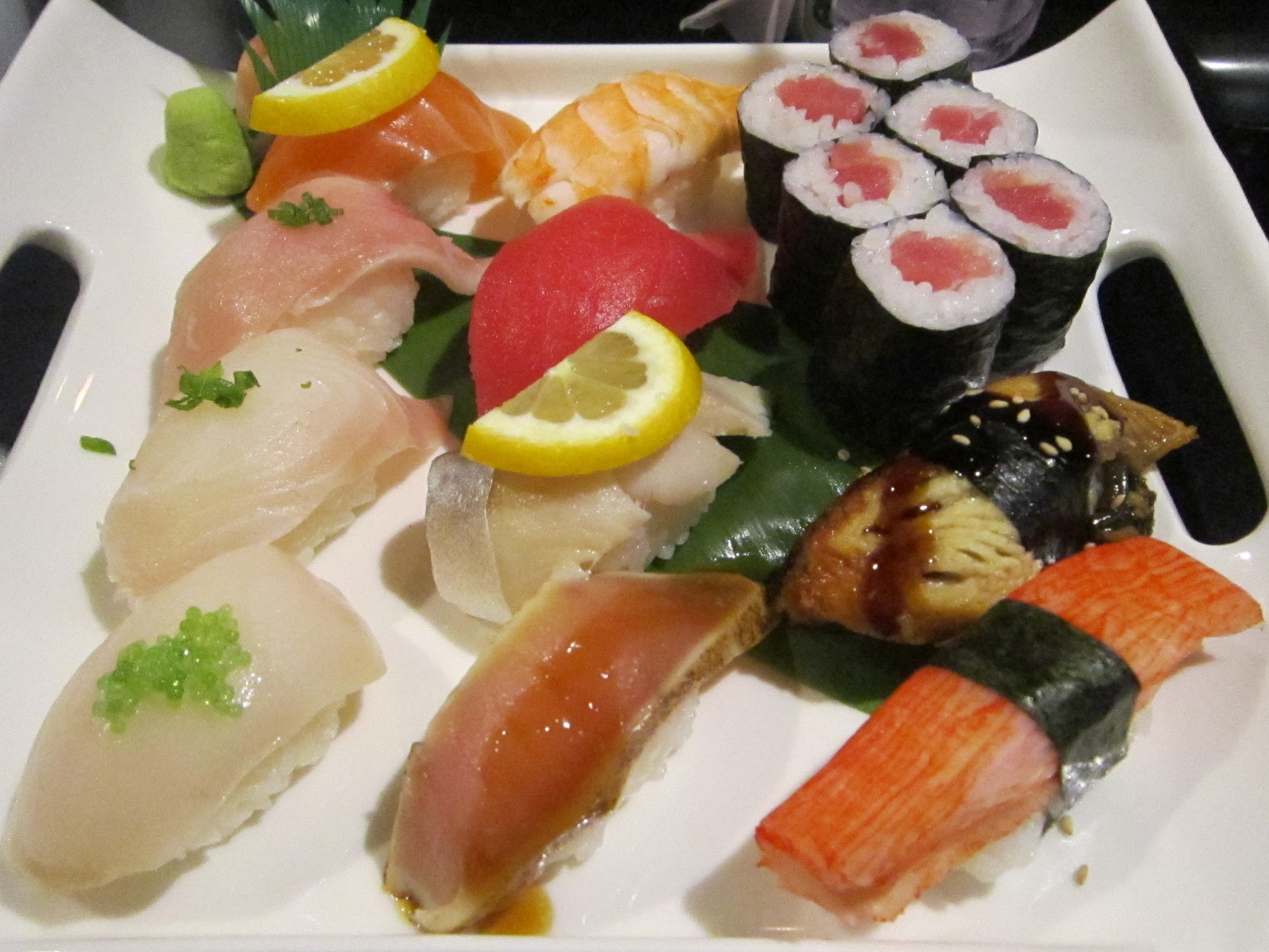 Sushi at Wasabi