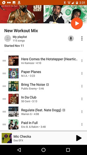 Google Music Screen Shot