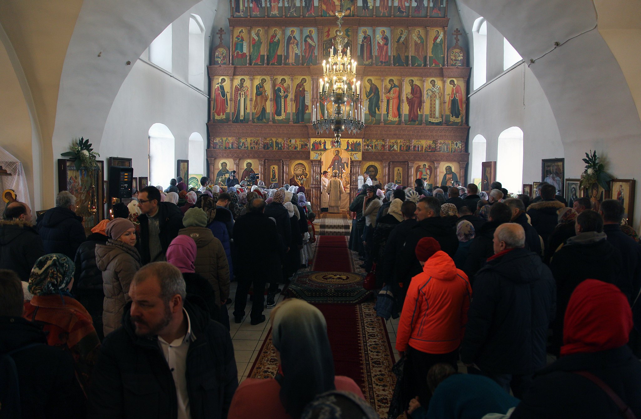 Епископ Воскресенский Савва совершил Великое освящение храма архангела Михаила в Кубинке