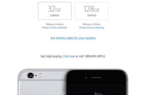 Tại sao Apple lại bán iPhone 6S bản 32 GB?