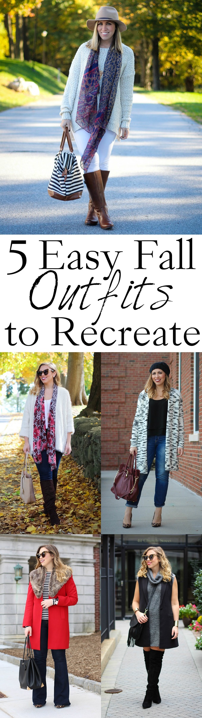 5 Easy Fall Outfits to Recreate