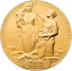 1979 Wittig Nobel Prize back