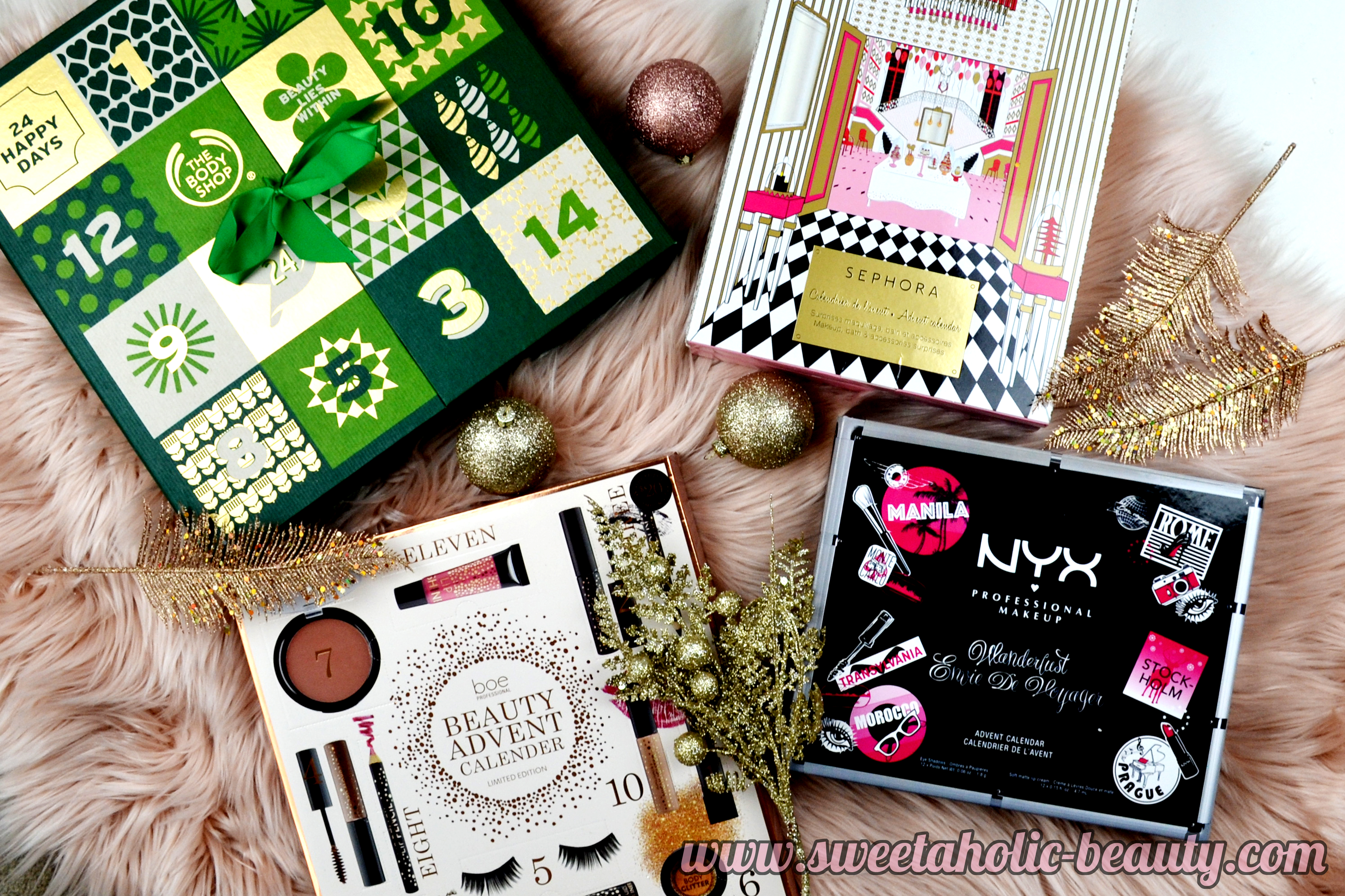 My Beauty Advent Calendars 2016 - Sweetaholic Beauty