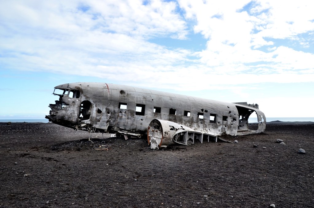 Image result for Plane Wreck at Solheimasandur.