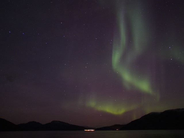 Aurora over Kaldfjorden