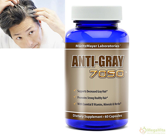 viên uống trị tóc bạc sớm anti gray hair