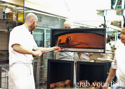 Wood fired pizza oven at The Dolphin Hotel in Surry Hills