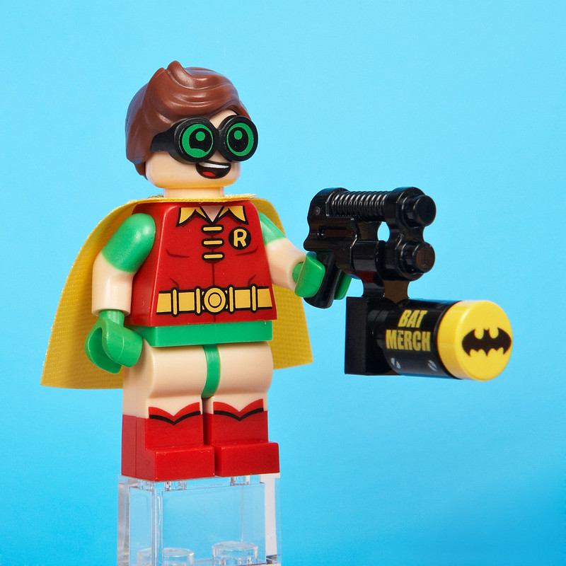 Minifigura Robin de Lego Batmovil 70905