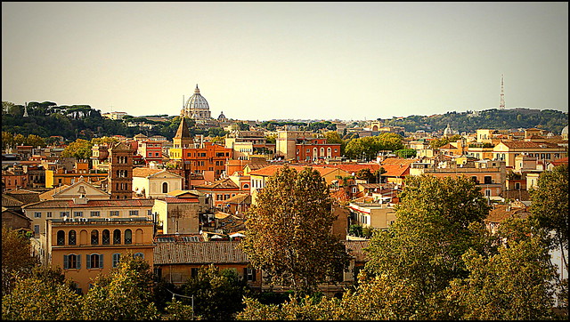 Roma. 5 dias en Octubre '16 - Blogs de Italia - Lunes 24. Trastevere, Aventino, Getto y anochecer desde el Gianicolo (4)