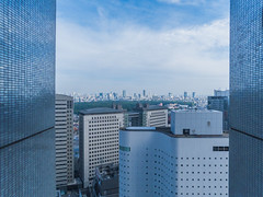 Shinjuku NS Building south side landscape