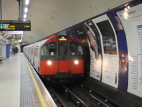 Leicester Square Piccadilly Line 21st January 2012