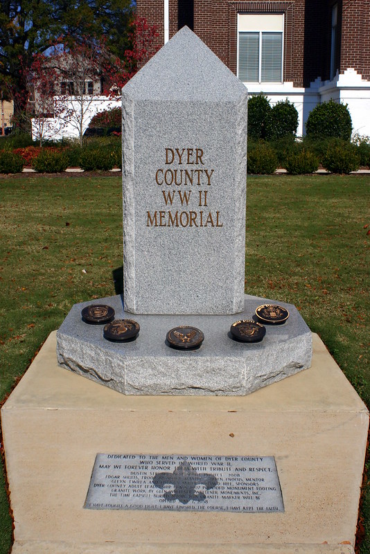 Dyer County WWII Memorial - Dyersburg, TN