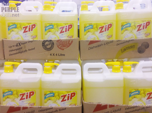 Zip Dishwashing Liquid Lemon 4L (P279 95)