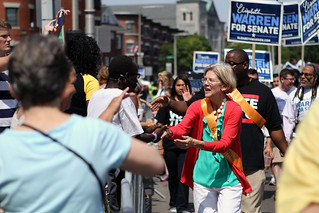 U.S. Senate candidate Elizabeth Warren