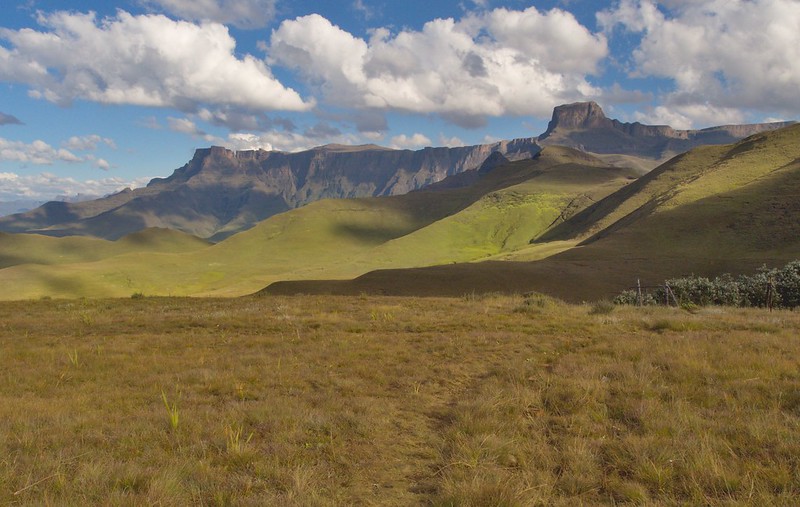 Por el norte de SUDÁFRICA. Montañas, playas, fauna y sus gentes - Blogs de Sudáfrica - Drakensberg: Royal Natal NP. Bajo una nevada africana en el Sentinel Trail (13)