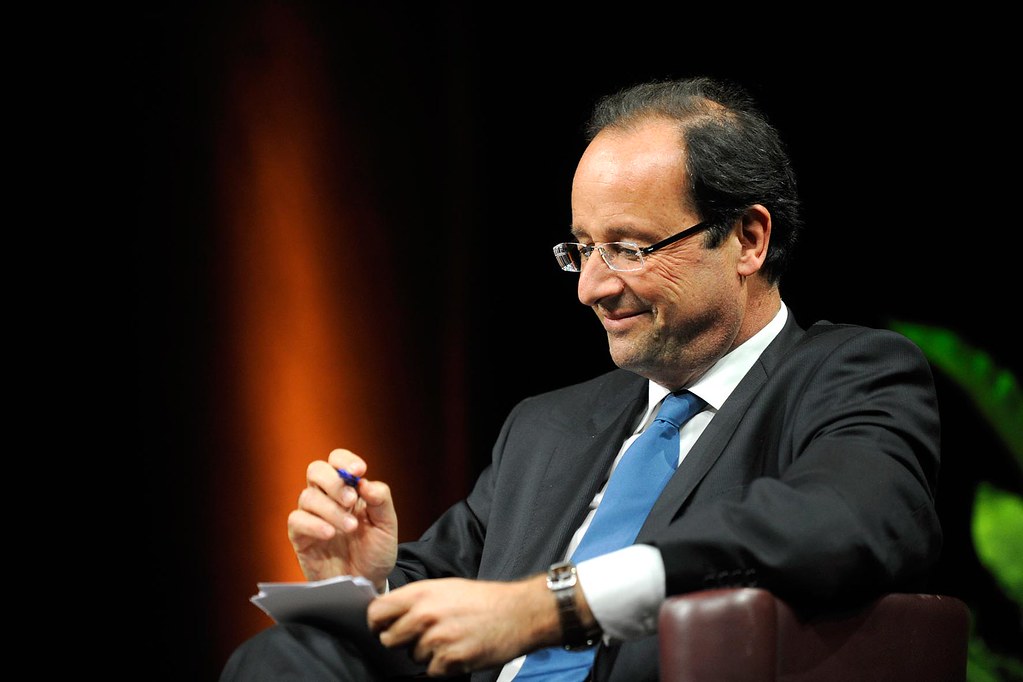 François Hollande et Stéphane Hessel aux Journées de Nantes