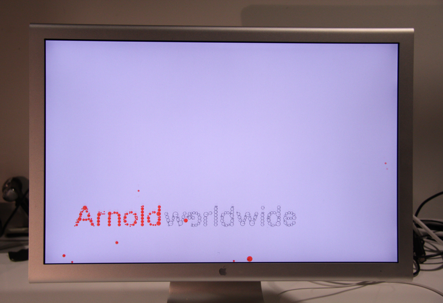 Arnold Logo Screen Saver