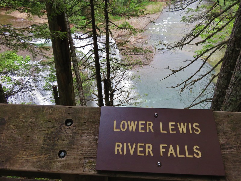 Lower Lewis River Falls