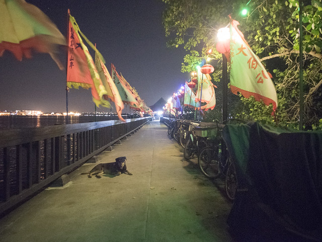 Ubin Jetty at Tua Pek Kong festival during Pesta Ubin 2016