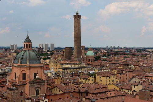 Bologna, Italy, From the top of San Petronio Cathedral, June 2016 046