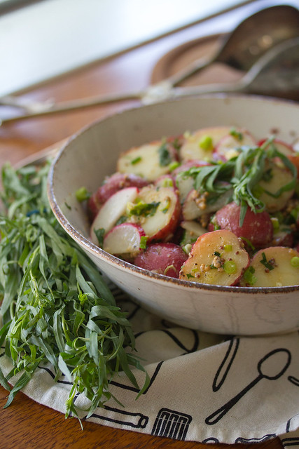 Mustard-Tarragon Potato Salad