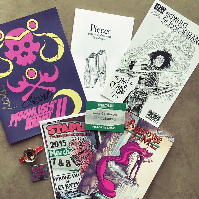 I had such a great time at #staple2015 today!! It's always fun to check out work from indie creators and the panels this year are phenomenal. If you're in the Austin area, you should definitely check it out tomorrow if you haven't already! I'll be posting