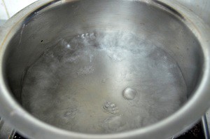 How to make kolukattai - Sweet beetroot modak - boil water for modak