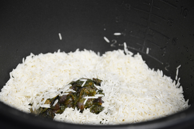Mint Pulao / Mint Rice Recipe - Step8