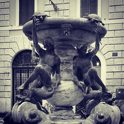 Roma: fontana delle tartarughe