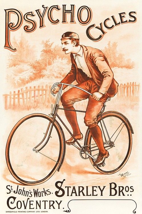 Psycho Cycles Poster (1892)