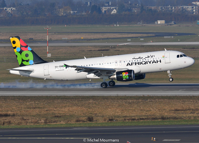 5A-ONM  A320  Afriqiyah Airways