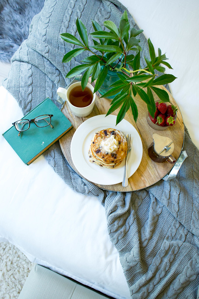 Summer Breakfast in Bed with Boll & Branch