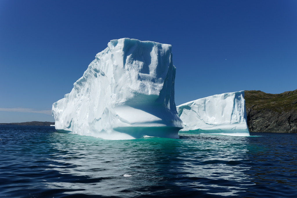 Icebergs In St. Anthony, Newfoundland