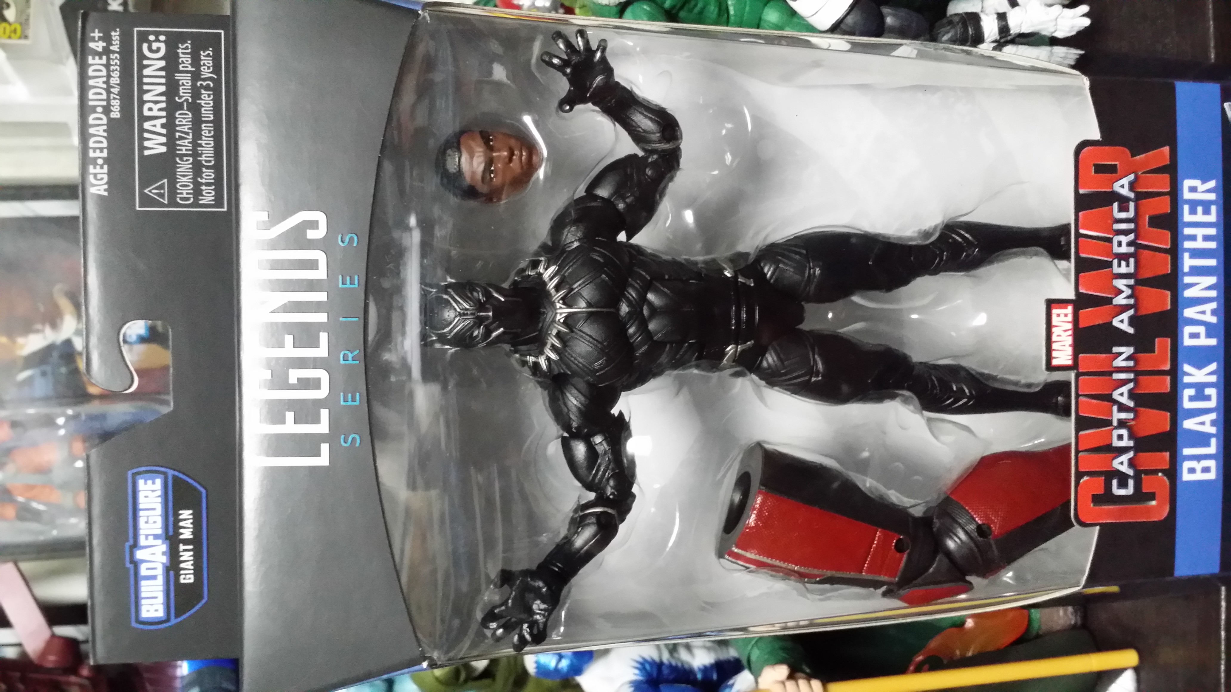 Marvel Legends 6" movie Black Panther (Captain America Civil War wave)