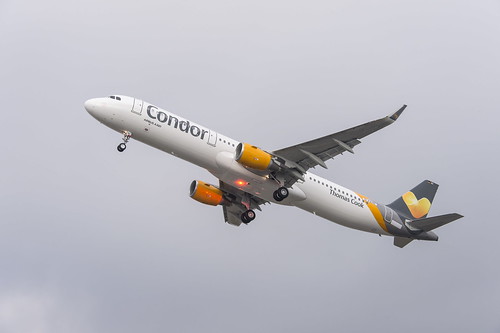 Condor A321-211 mit Sunny Heart Lackierung