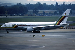 Air Zimbabwe B767-2N0/ER Z-WPE LGW 13/08/1996