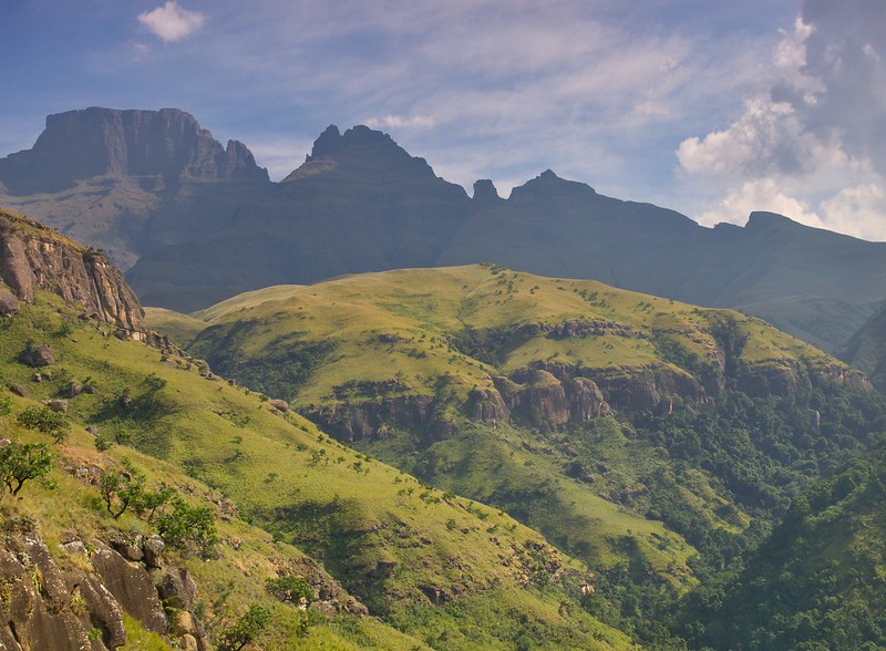 Drakensberg: El brillo de Champagne Valley. Sphinx – Blind Mans Corner - Por el norte de SUDÁFRICA. Montañas, playas, fauna y sus gentes (14)