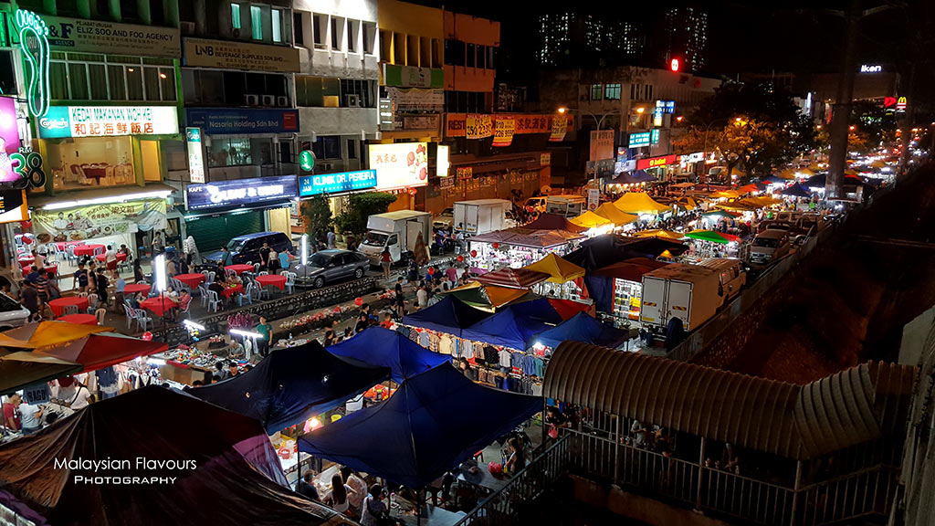 taman connaught pasar malam